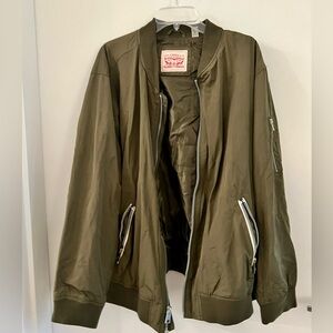 Levi’s bomber jacket, army green, 4x